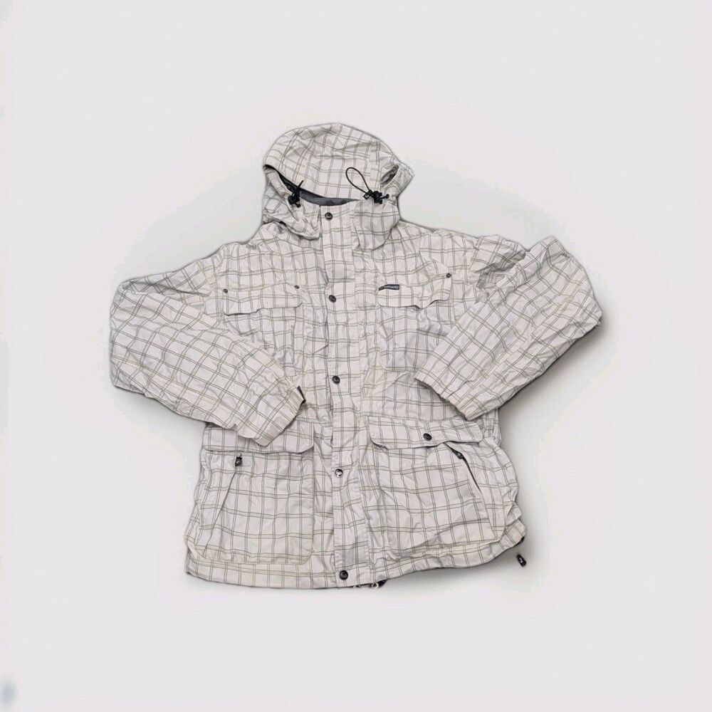 Freeworld 10,000 Mm Technical Outerwear Ski Snowboard Jacket Green Plaid‎ XL